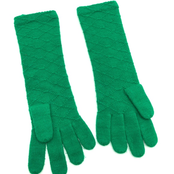 Women’s Vintage The Higbee Company Green Gloves - Picture 4 of 10